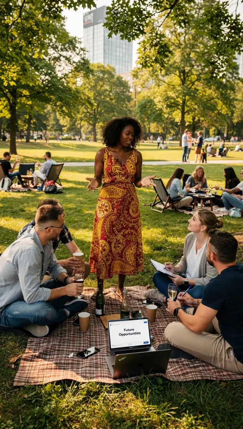 Modern office environment